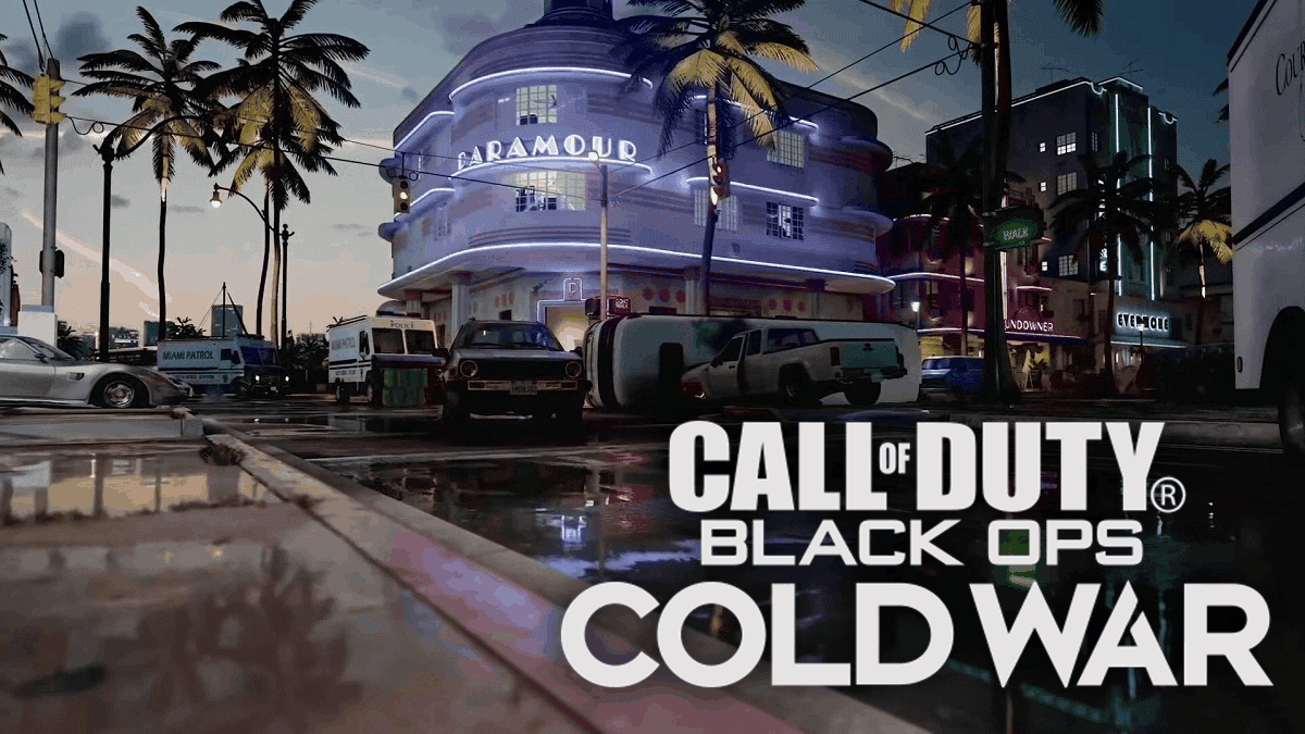 Daytime Miami in Black Ops Cold War