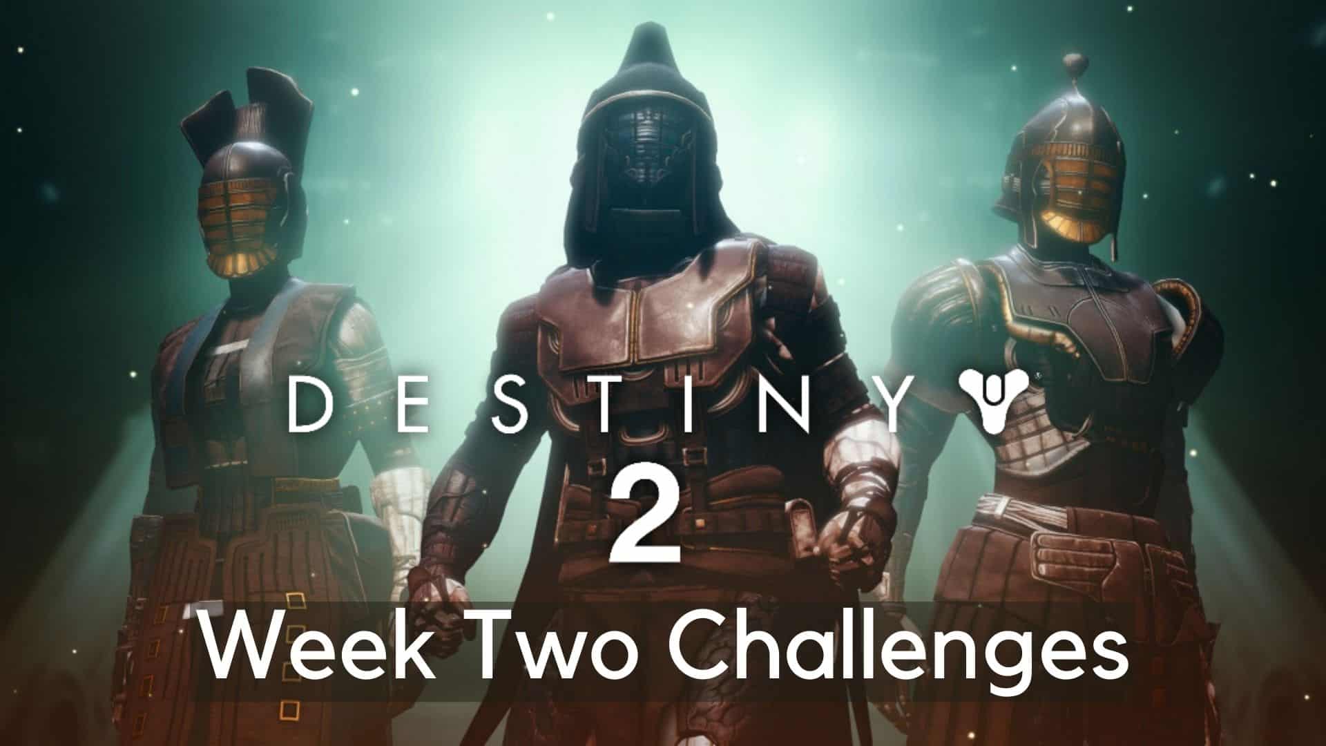 destiny 2 season of the chosen week two challenges