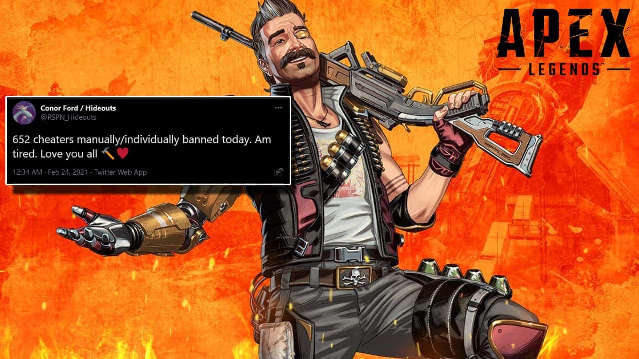 Apex Legends bans cheaters in ban wave