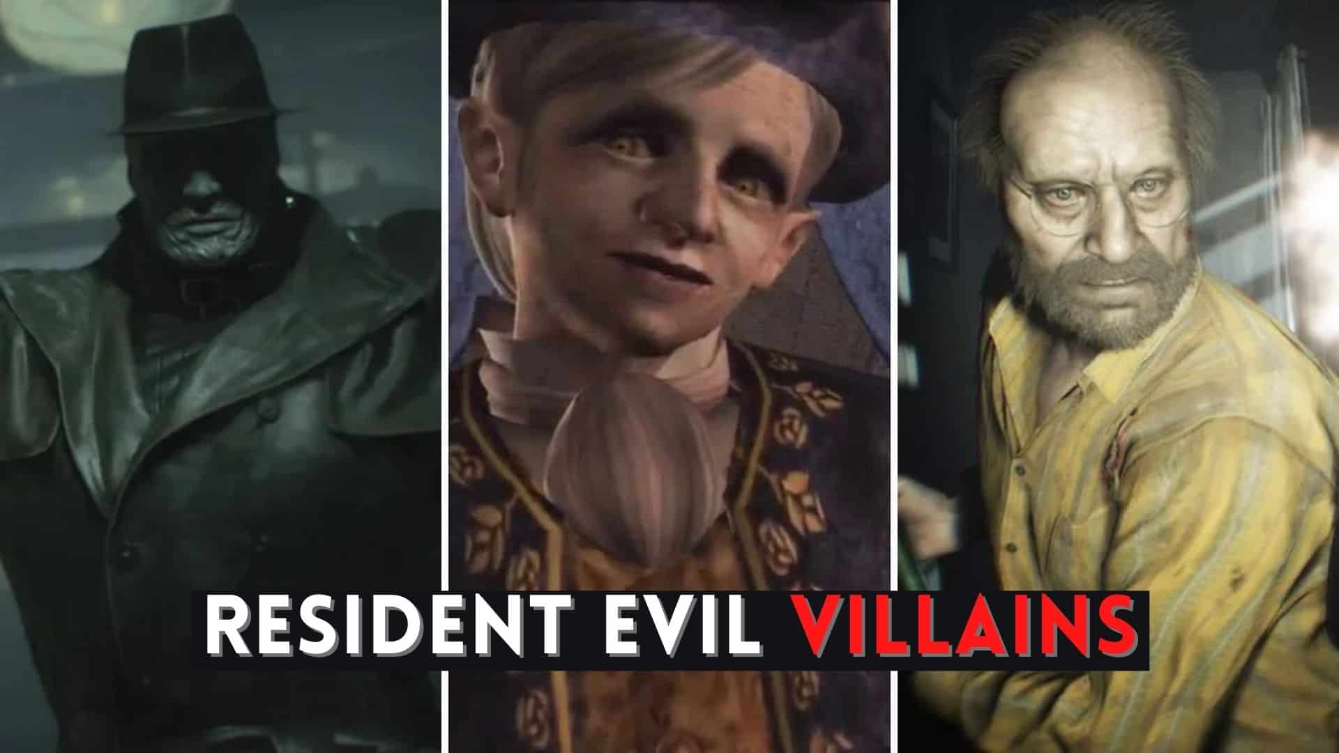 resident evil villains