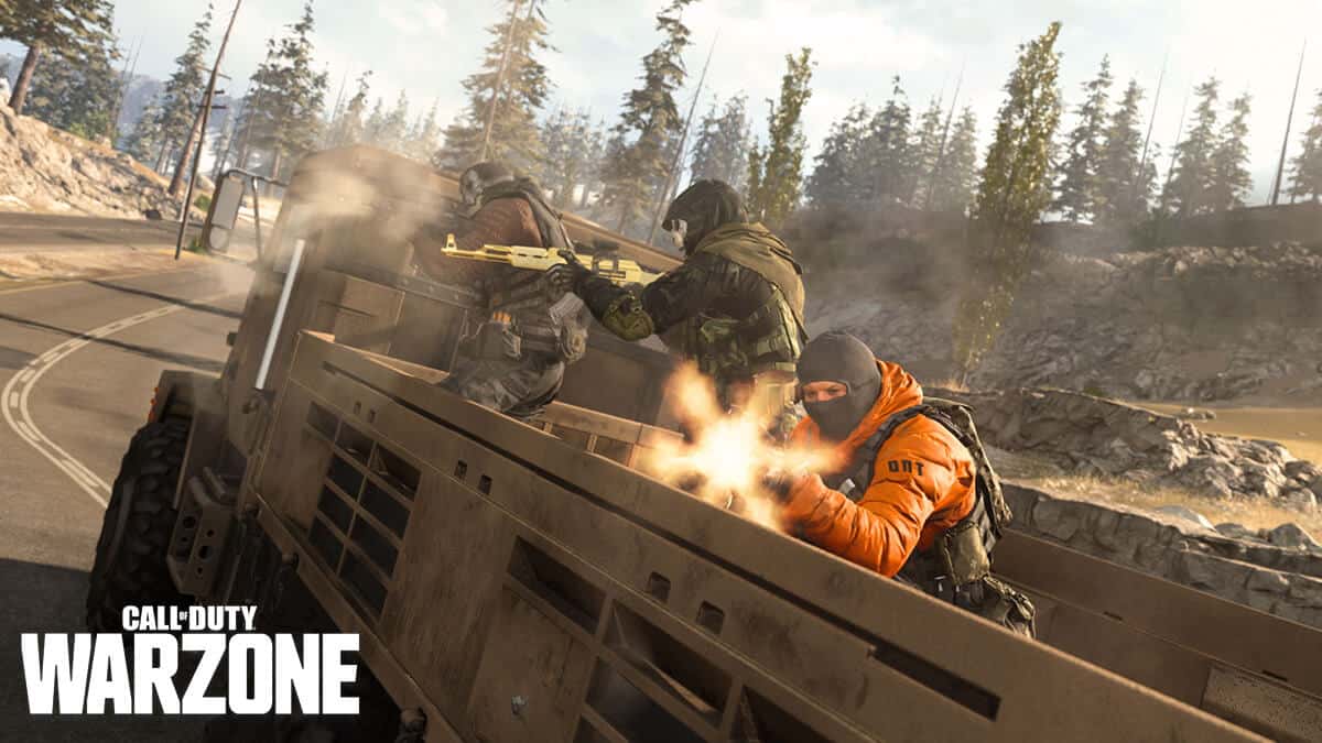 Vehicle gameplay in Warzone