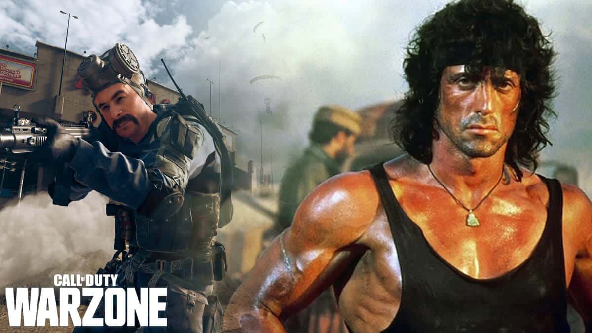 Rambo in Warzone