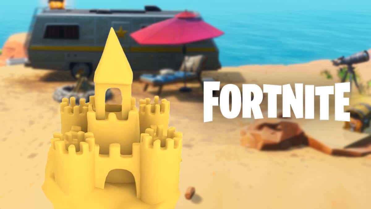 Where to find and destroy sandcastles in Fortnite