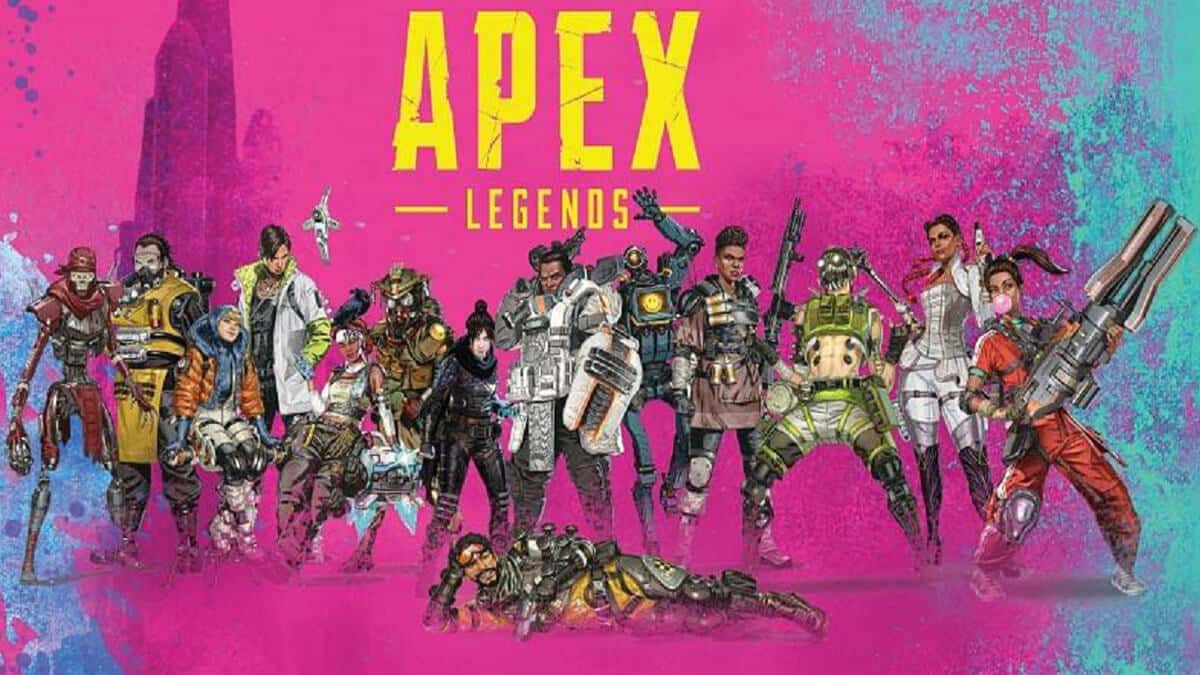 Full roster in Apex Legends