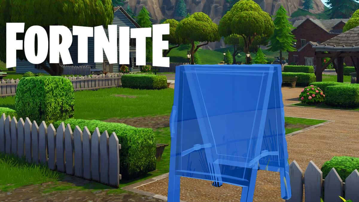 Where to place welcome signs for Fortnite Week 3 quest