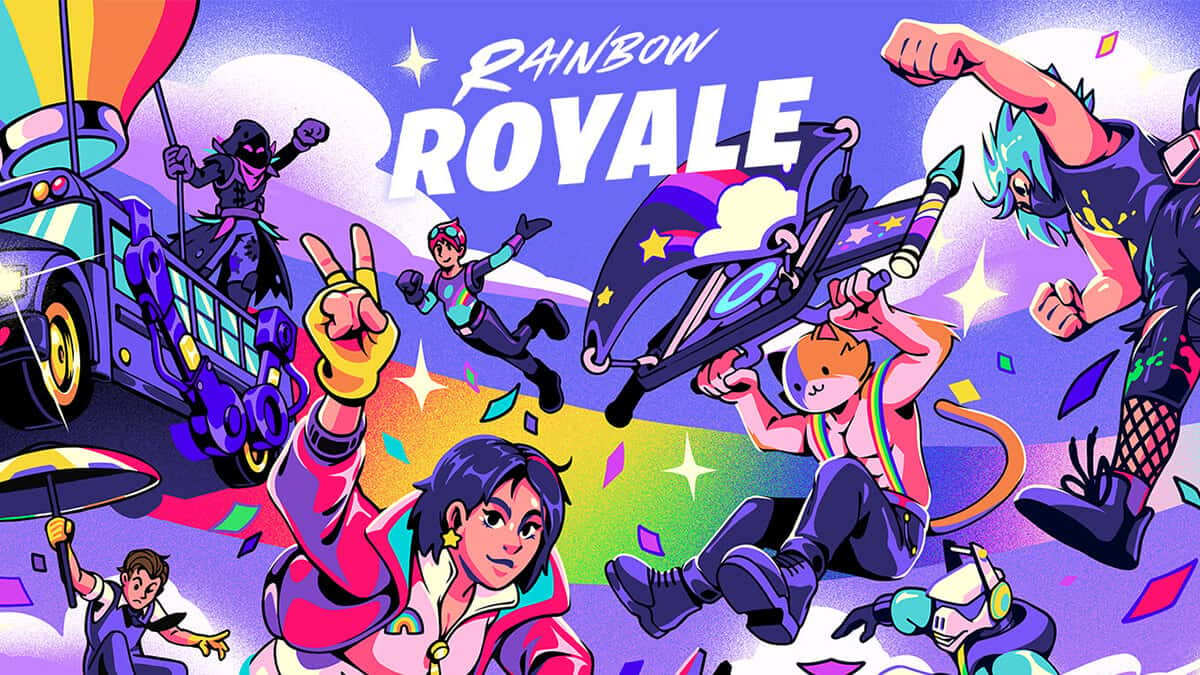 Fortnite Rainbow Royale art