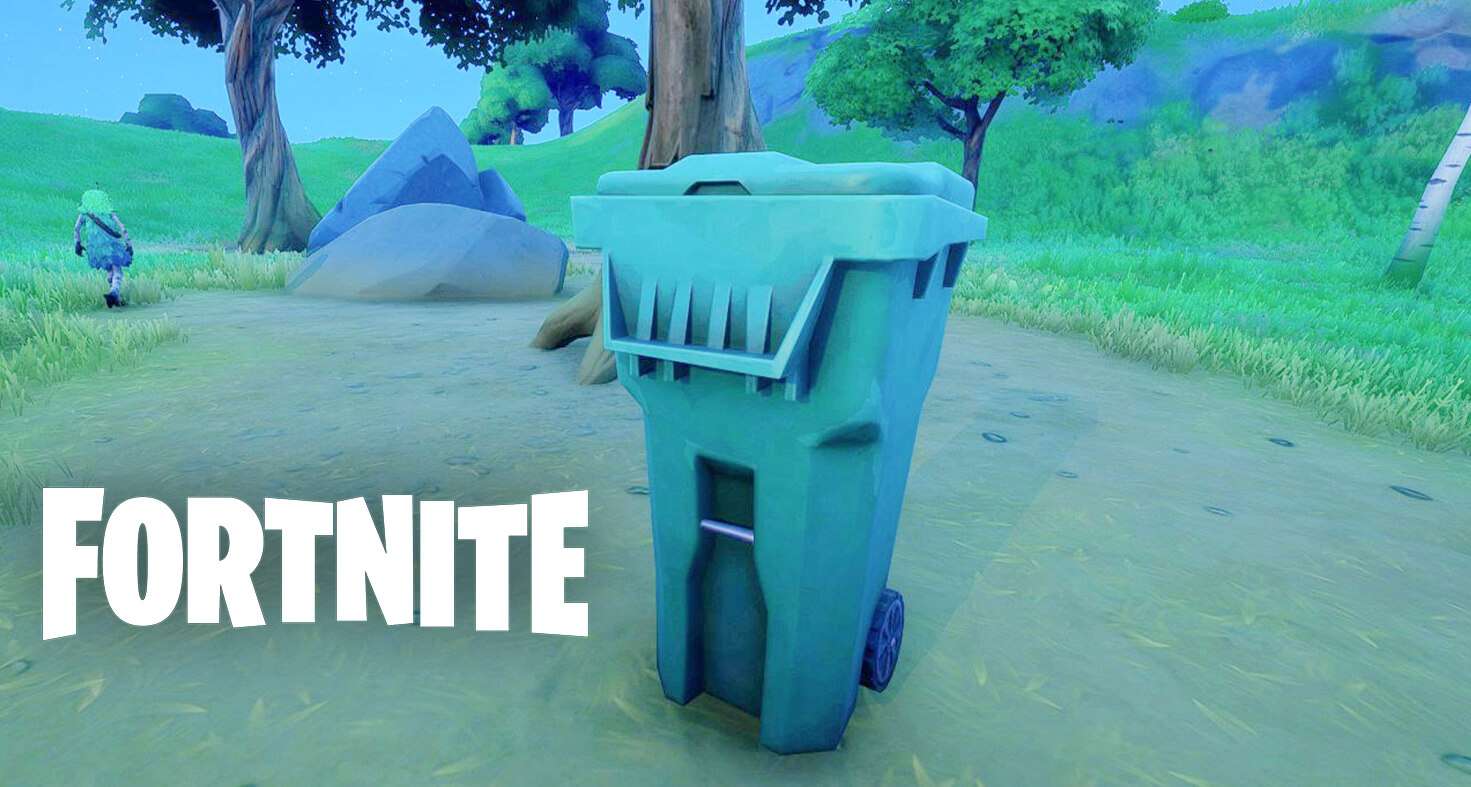 trash can in Fortnite