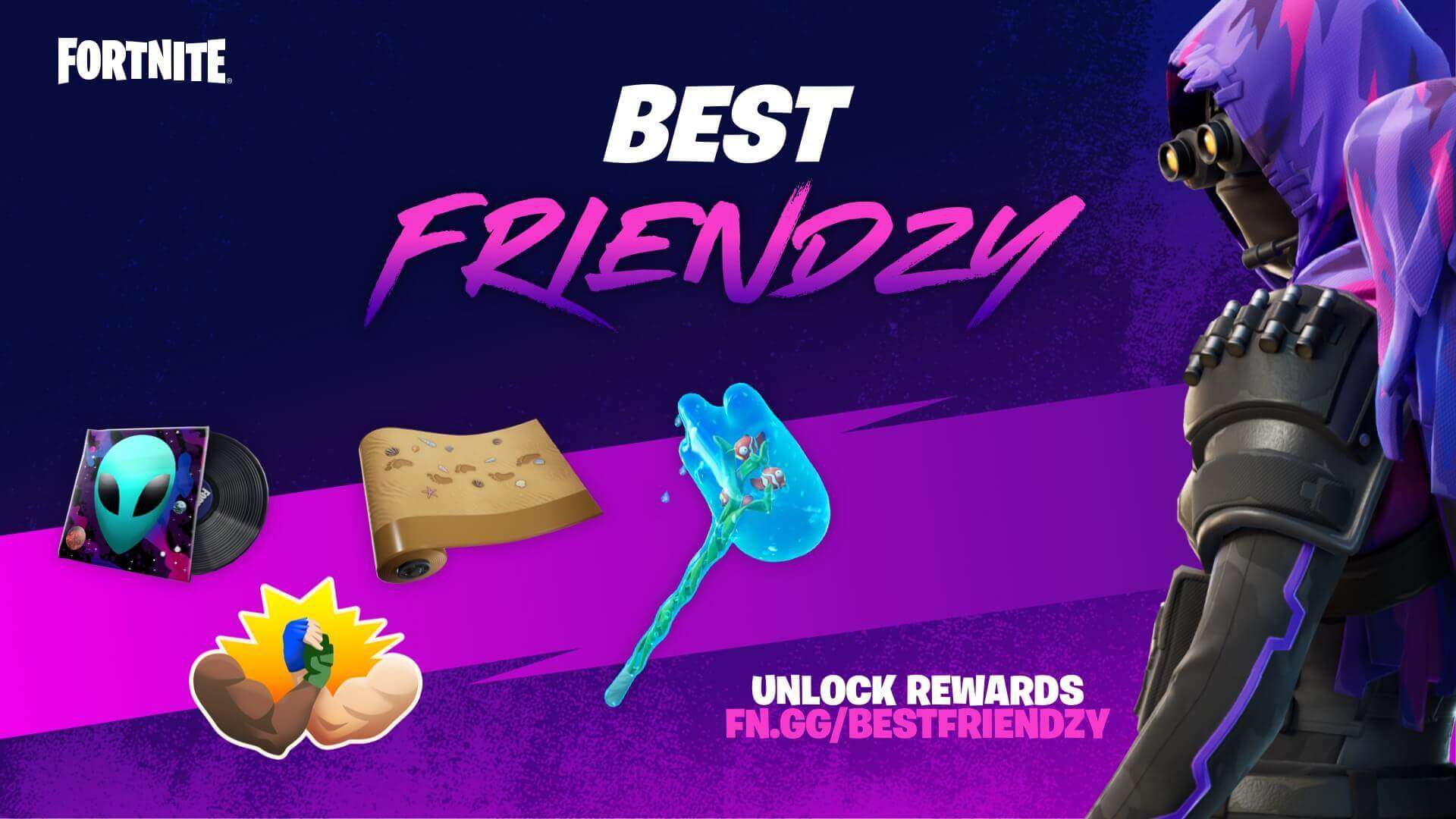 fortnite best friendzy rewards