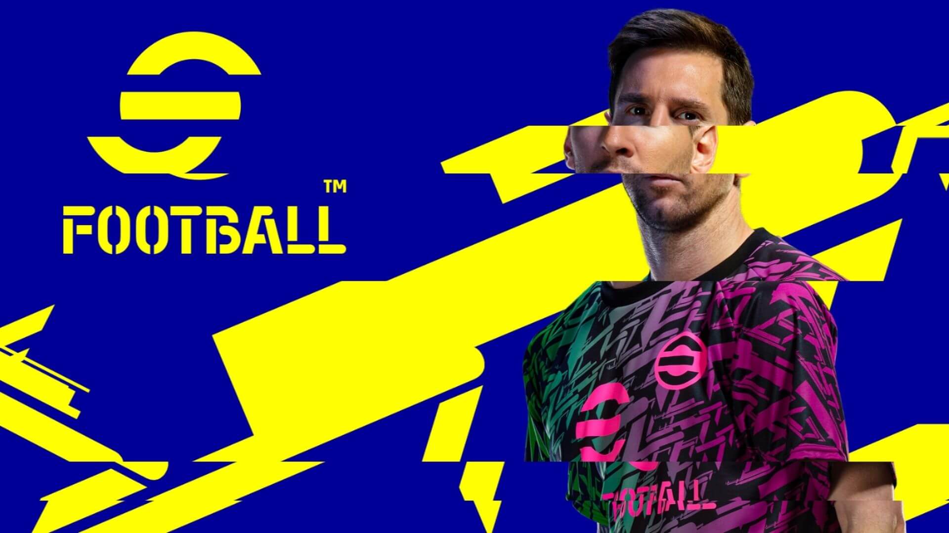 messi on efootball 2022 cover