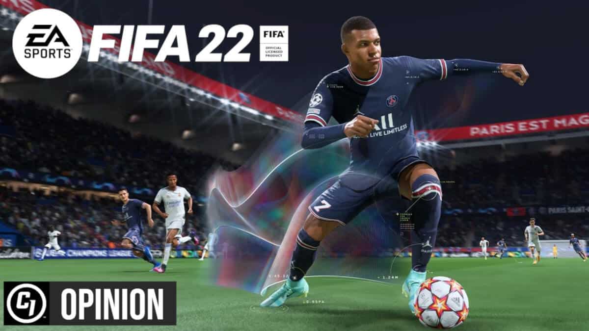 FIFA 22 Mbappe running