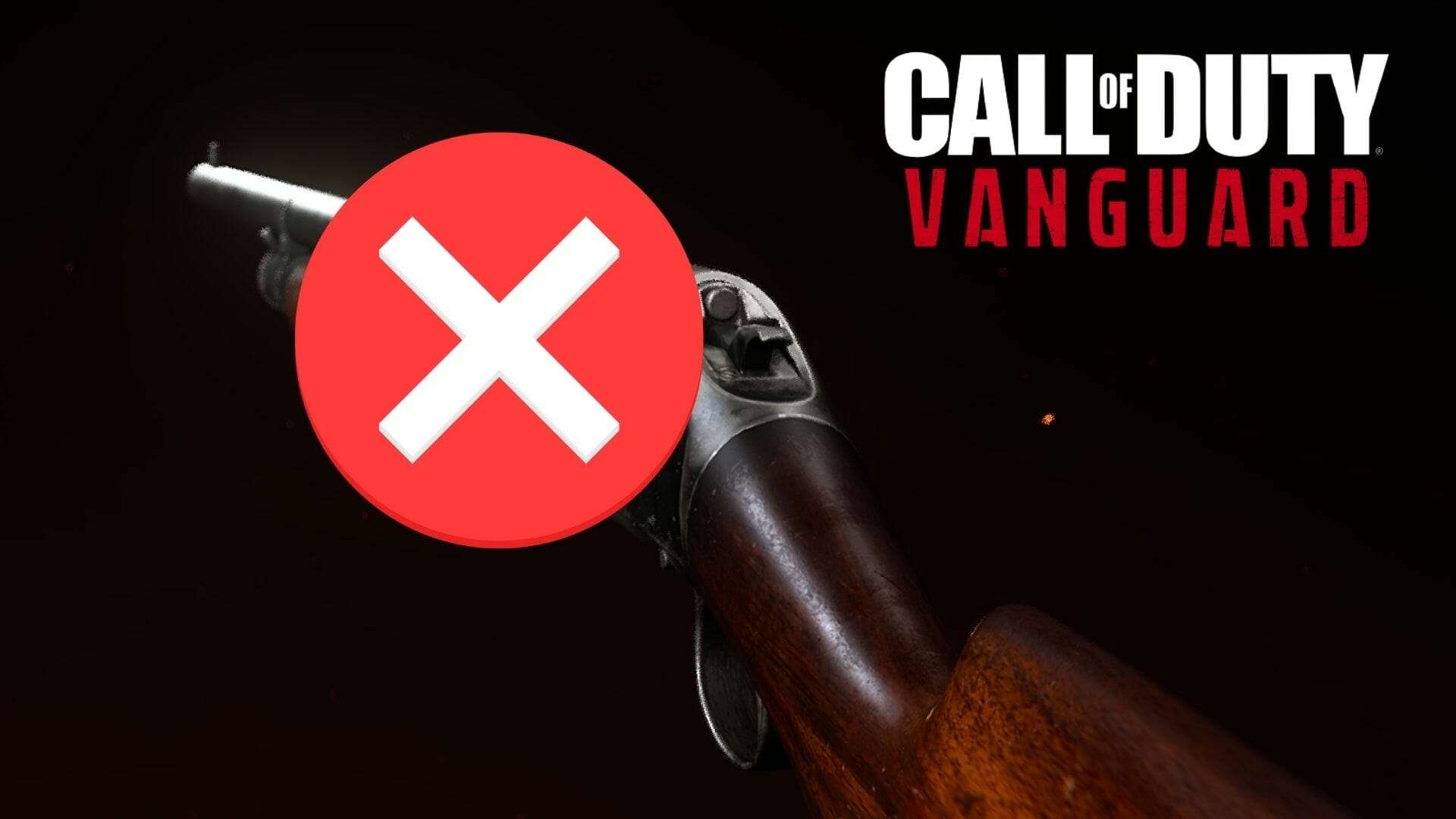 combat shotgun with bid red x over it in cod vanguard