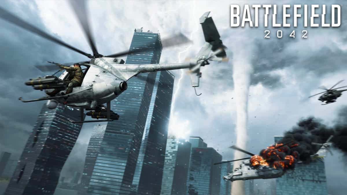 Battlefield 2042 helicopters fighting