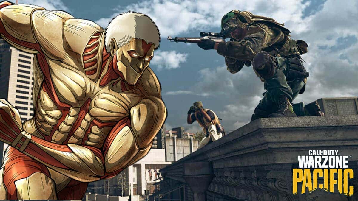 The Armored Titan and Warzone characters