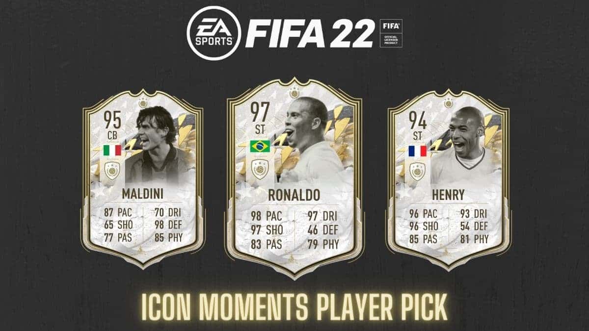 FIFA 22 Icon Moments Player Pick