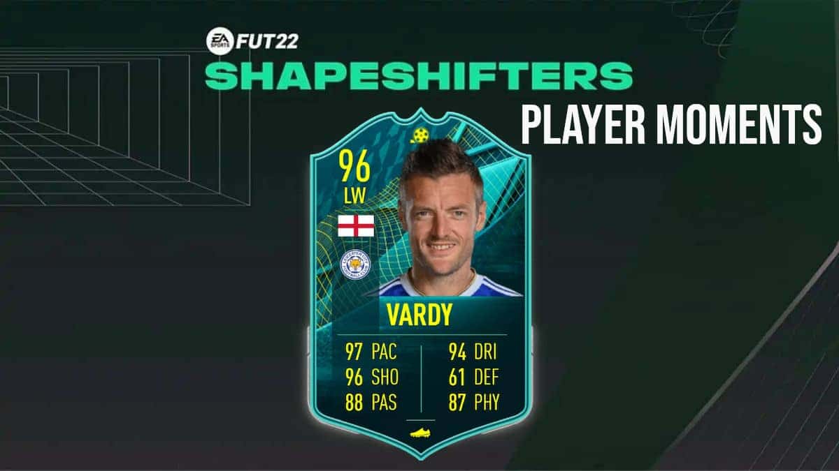 FIFA 22 Vardy SBC player moments