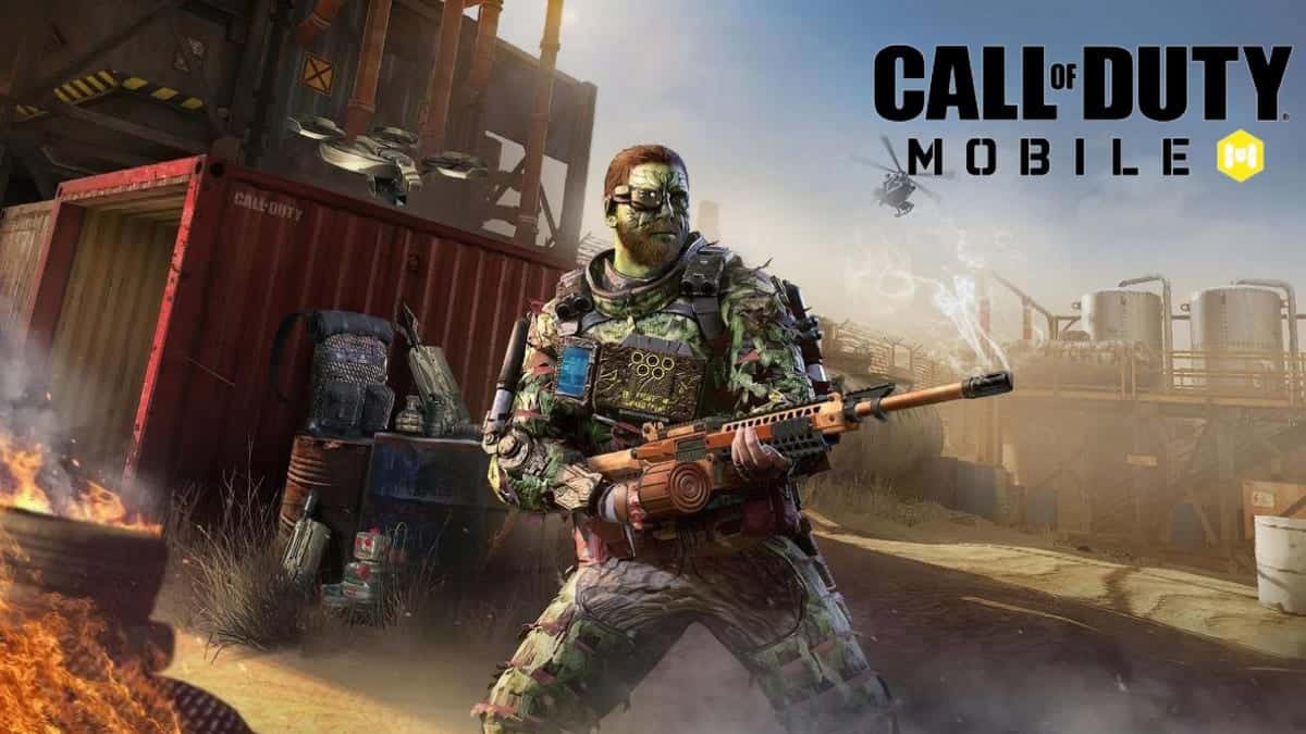 Call of Duty Mobile cover image featuring a character holding