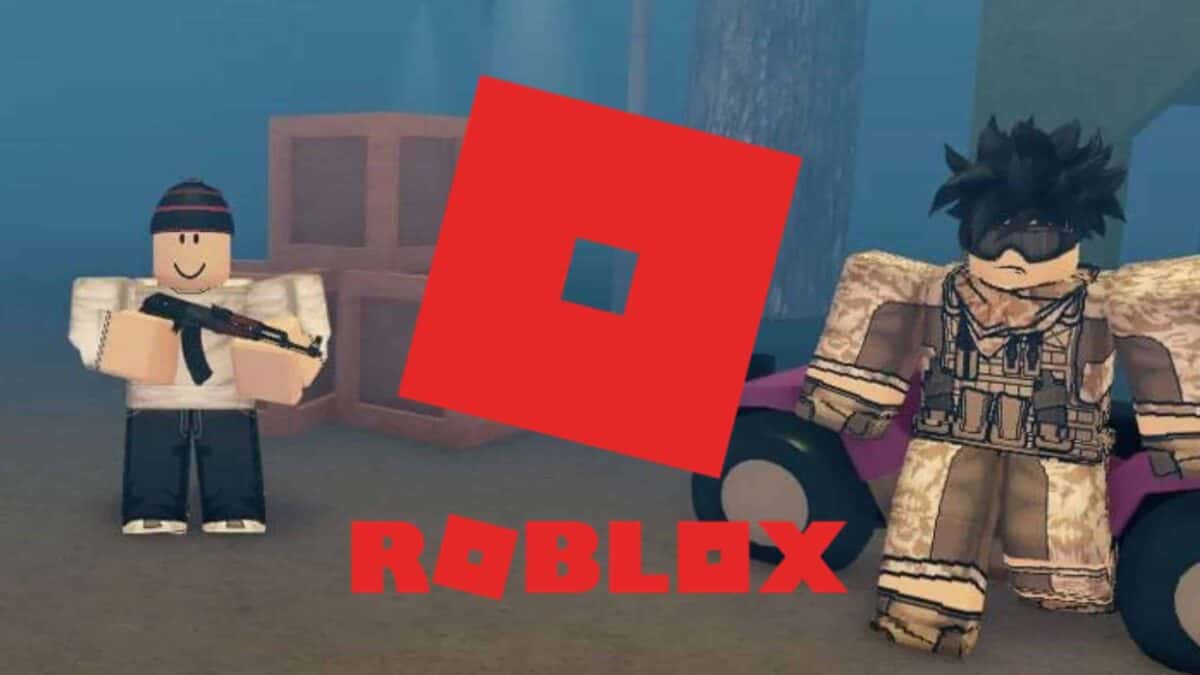 roblox characters with guns