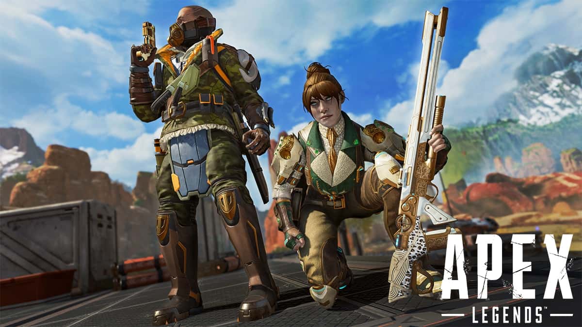 Causting and Wraith in Apex Legends