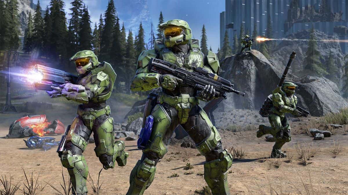 Halo Infinite Spartans in multiplayer