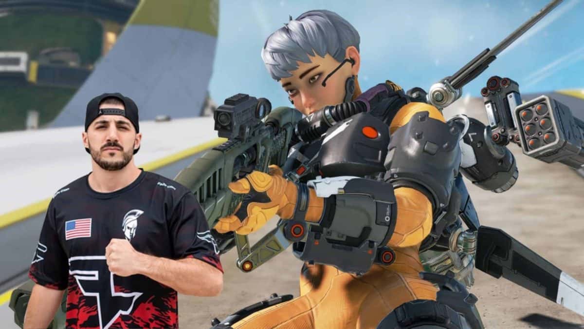 nickmercs and valkyrie from apex legends