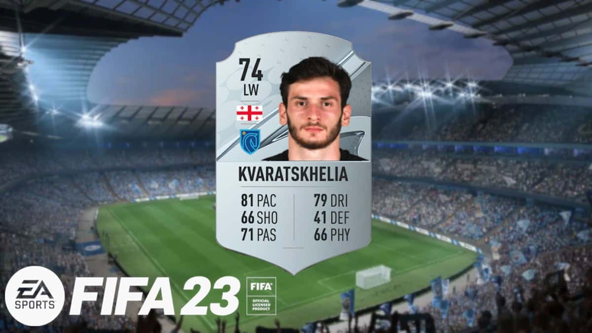 FIFA 23 Khvicha Kvaratskhelia rating