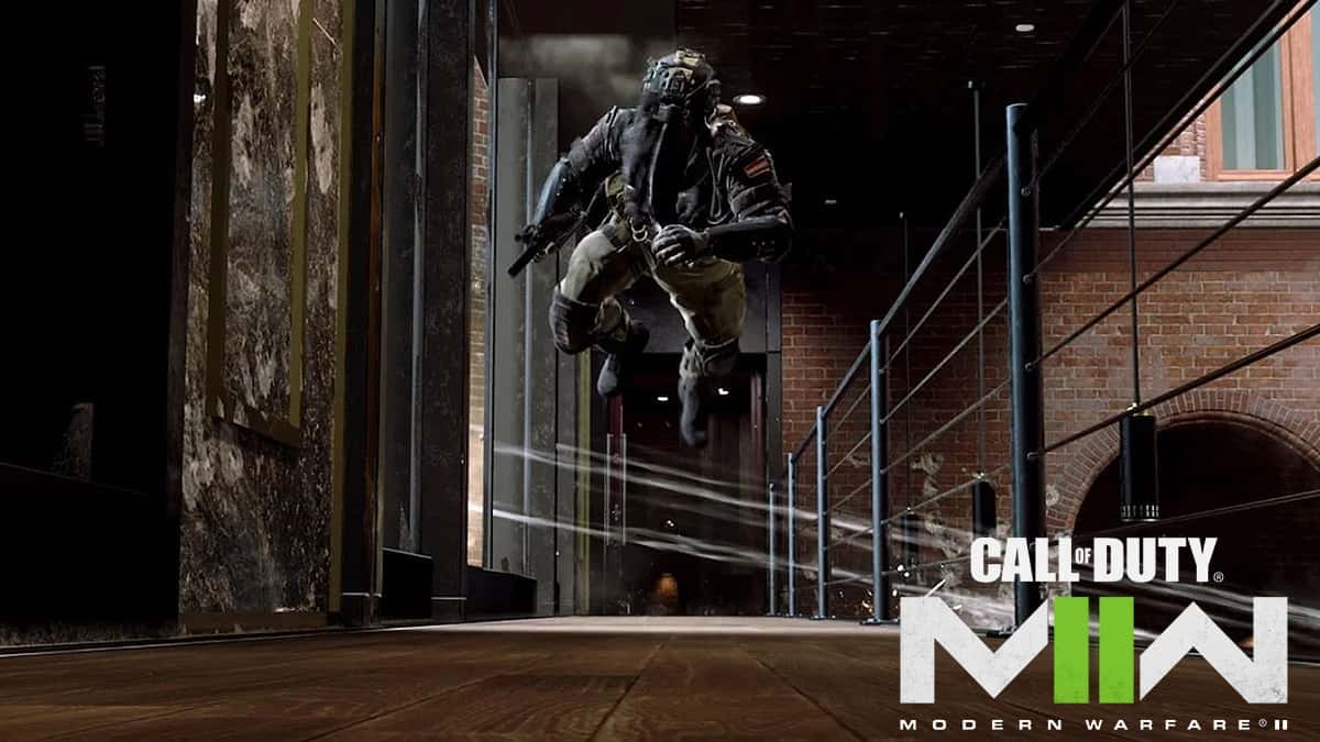 Modern Warfare 2 character jumping