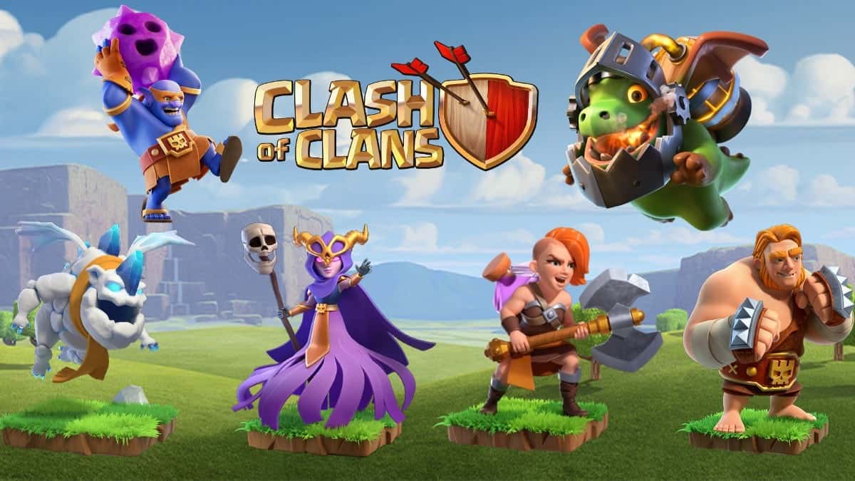 Super Witch and Giant in Clash of Clans