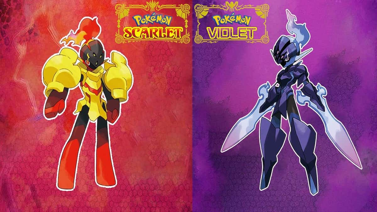 Armarouge and Ceruledge Pokemon Scarlet Violet