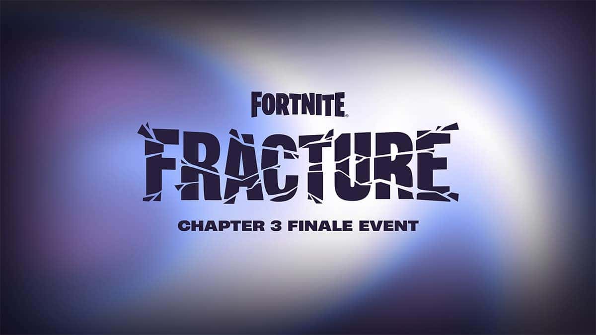 Fortnite Fracture event promo