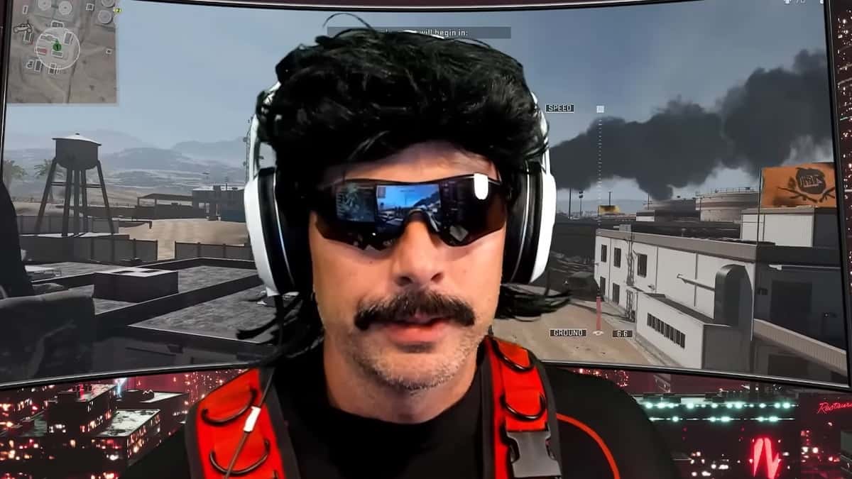 dr disrespect playing warzone 2