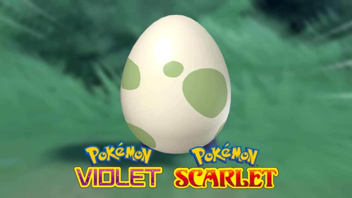 egg in pokemon scarlet and violet