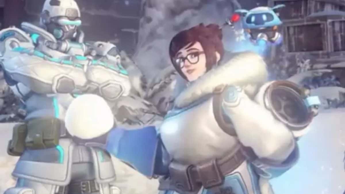 mei holding snowball in overwatch 2