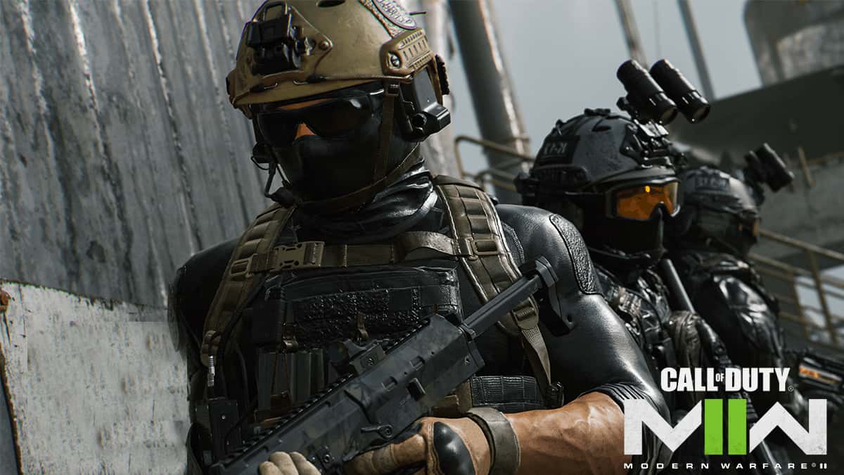 Modern Warfare 2 operator standing