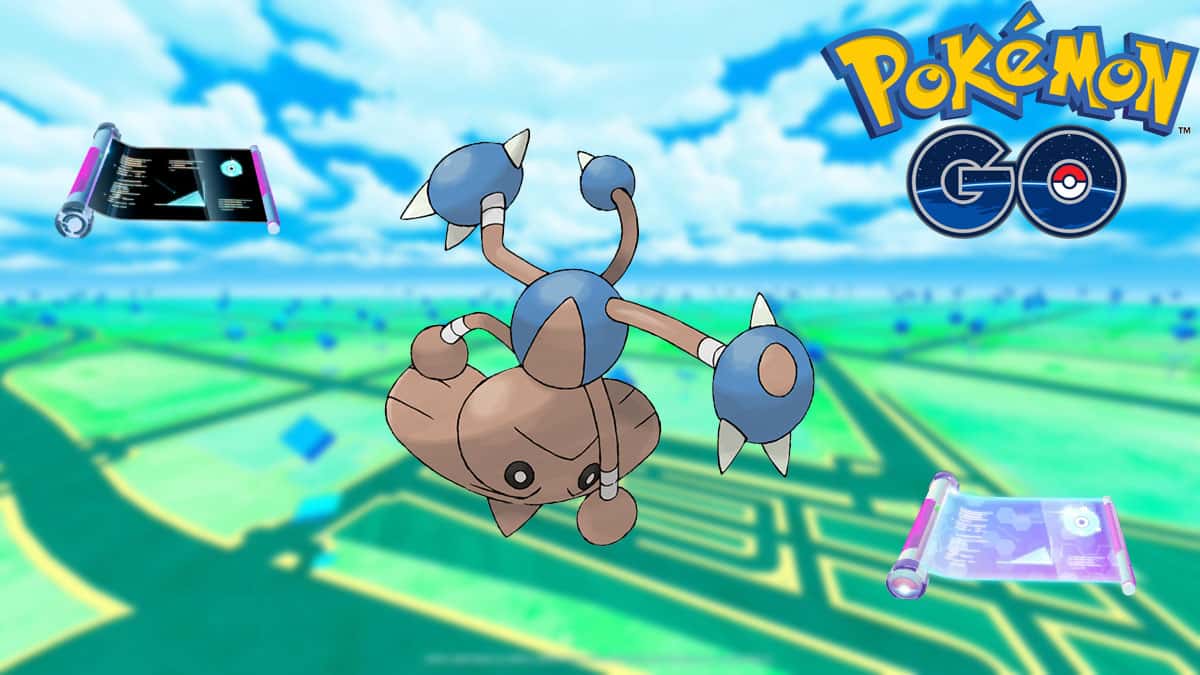 Hitmontop in Pokemon Go with Charged TM items