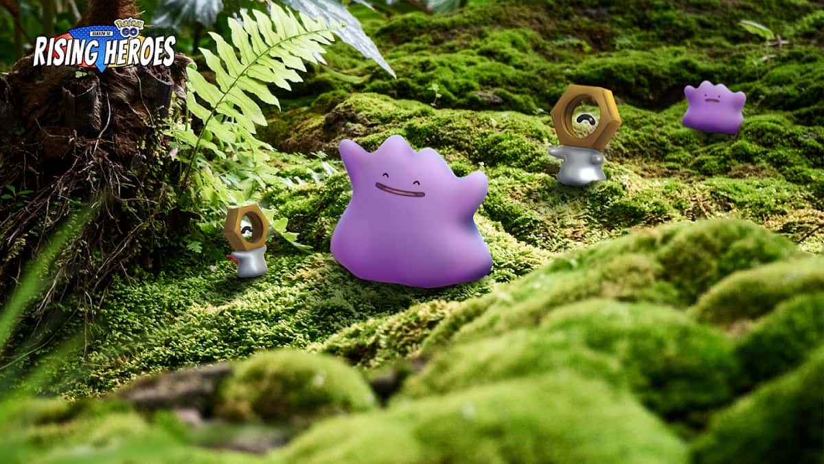 Ditto and Meltan in Pokemon Go