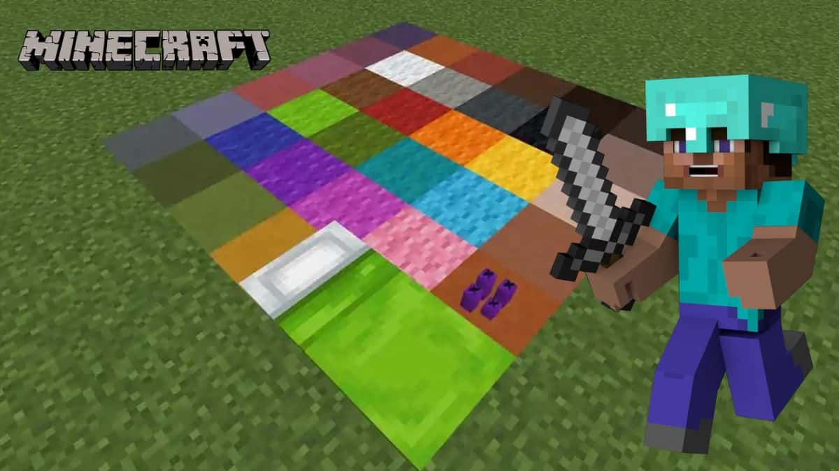 Dyes and armor in Minecraft