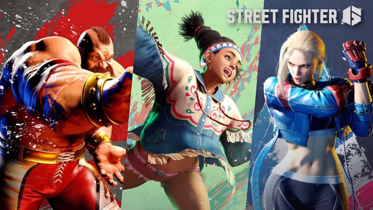 Street Fighter 6 Zangief, Lily, and Cammy