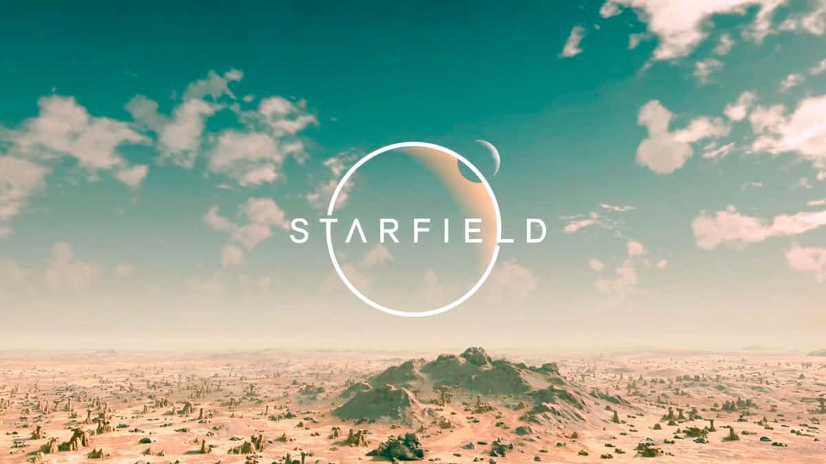 A barren planet in Starfield