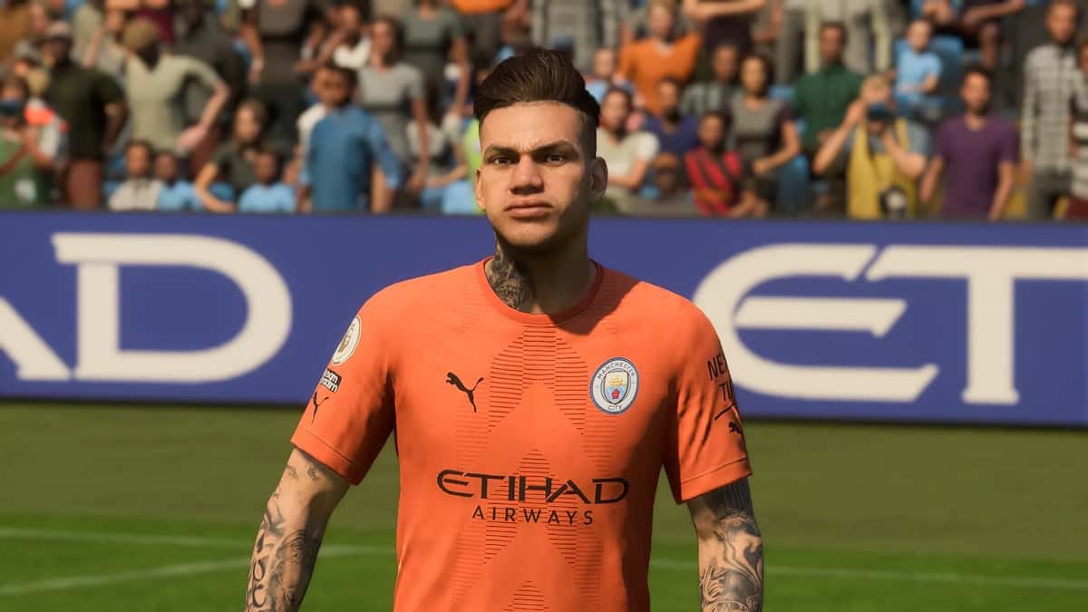 Ederson from Man City in EA FC 24