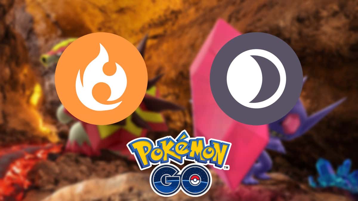 Fire and Dark-type symbols in a Pokemon Go image