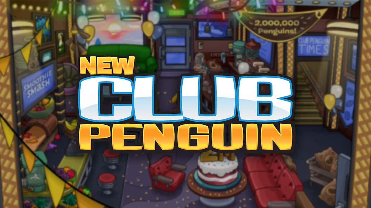 New Club Penguin thumbnail featuring the games logo.