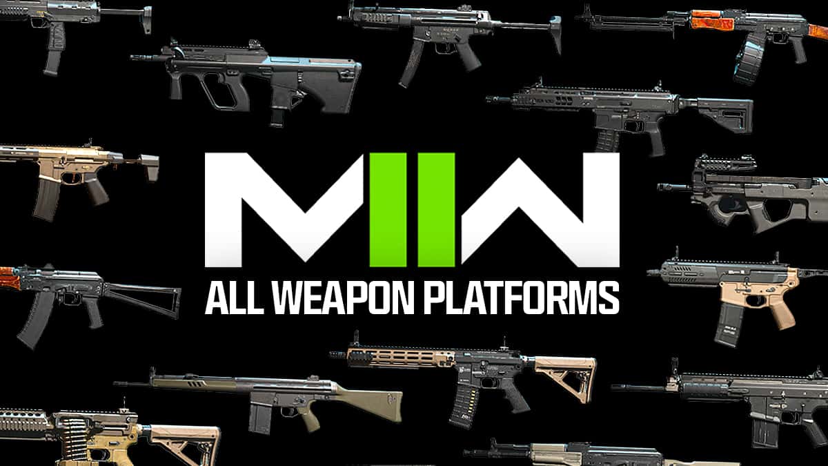 Modern Warfare 2 Weapons