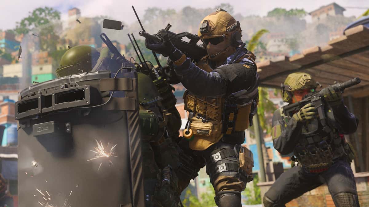 Modern Warfare 3 operator in Favela