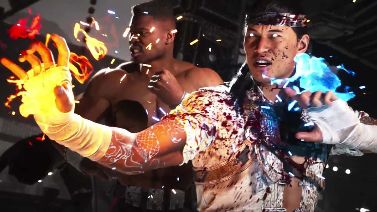 Mortal Kombat 1 Fatal Blow Liu Kang and Jax