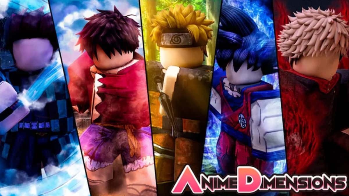 Characters from popular anime shows are a part of Anime Dimensions on Roblox.