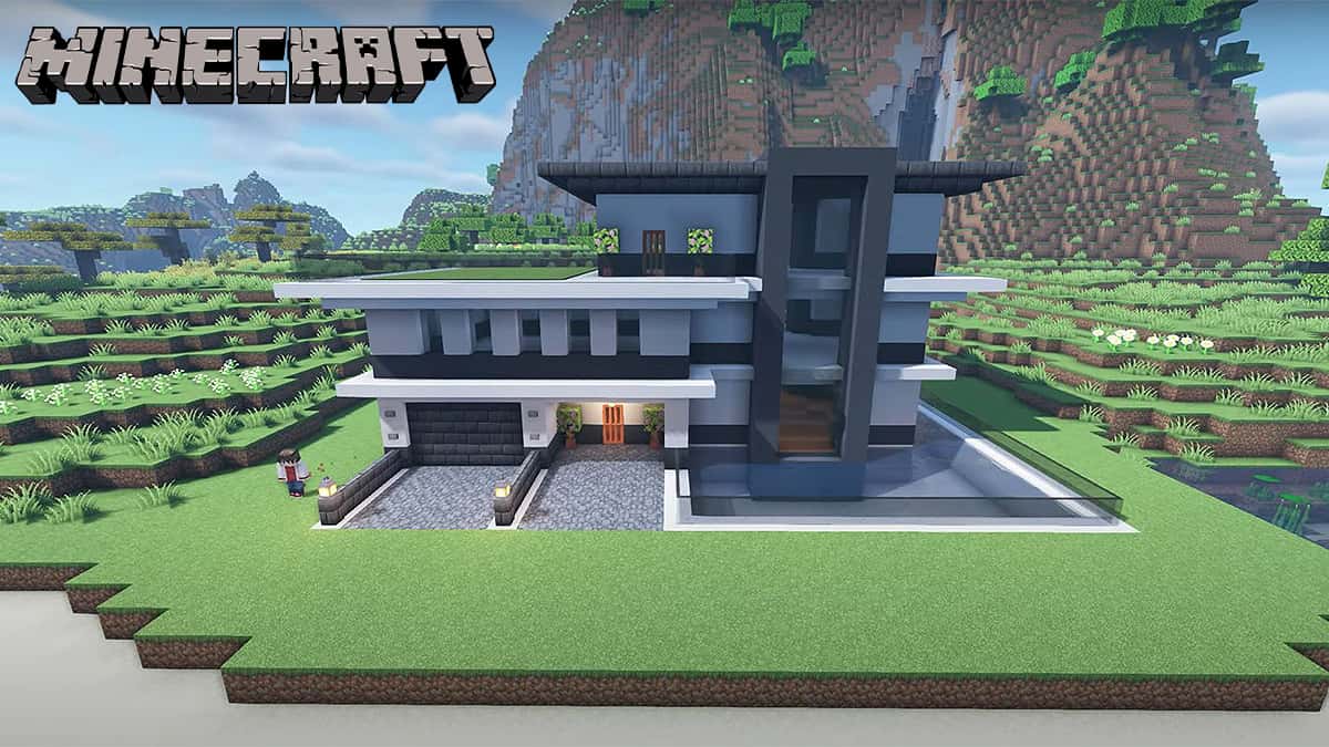 Minecraft mansion