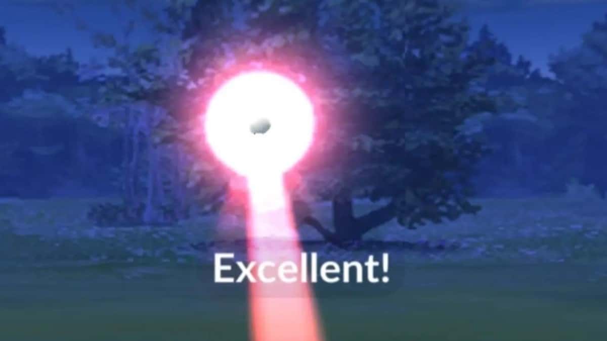 pokemon go excellent throw promo image