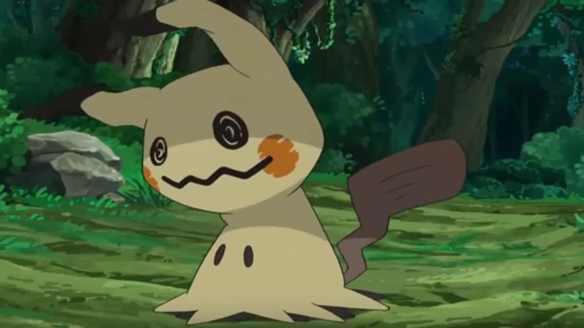 Mimikyu in the Pokemon anime