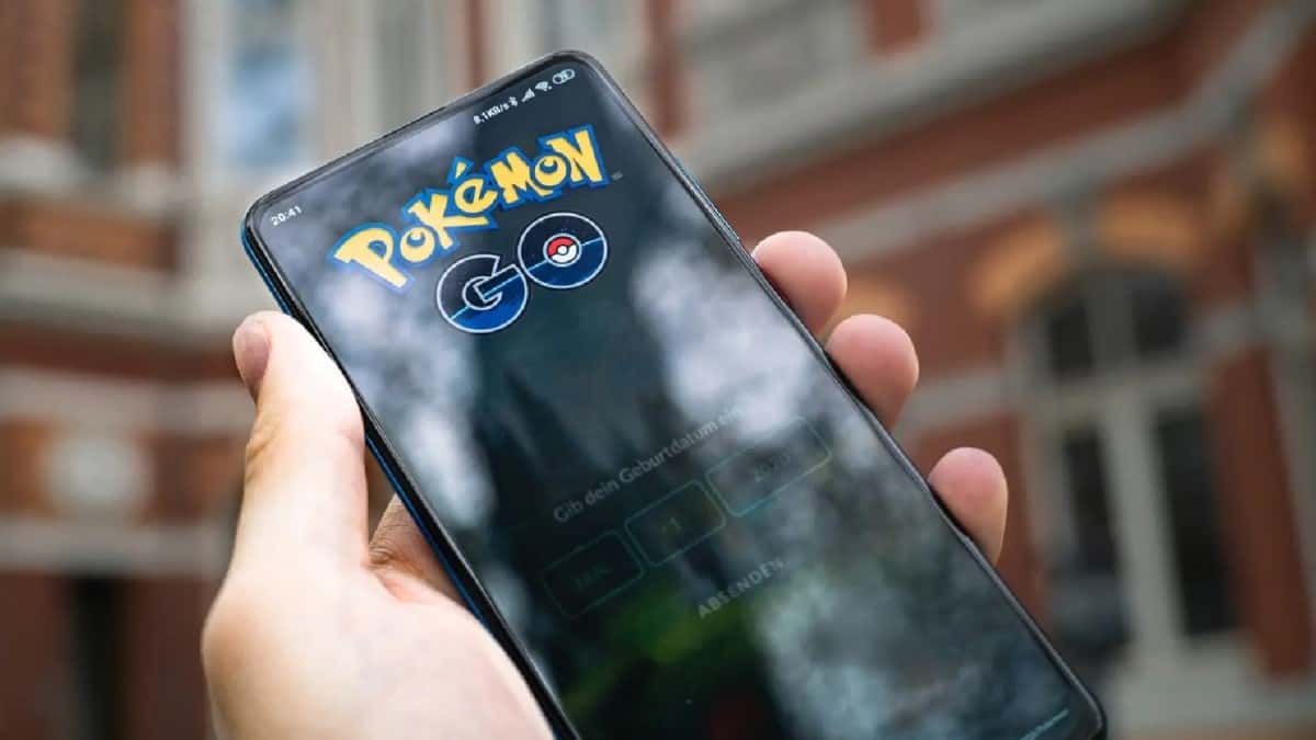 image of pokemon go login screen where a person is trying to login