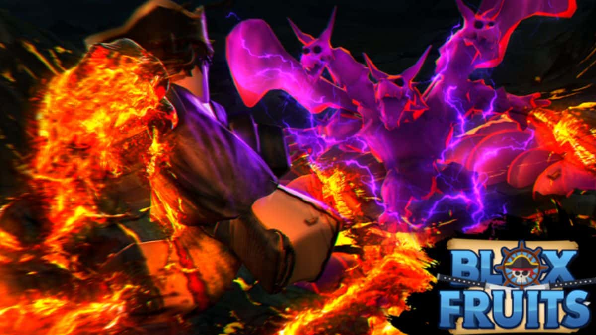 Dragons fighting in Roblox Blox Fruits